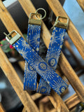 Midnight Celestial Wristlet Keychain