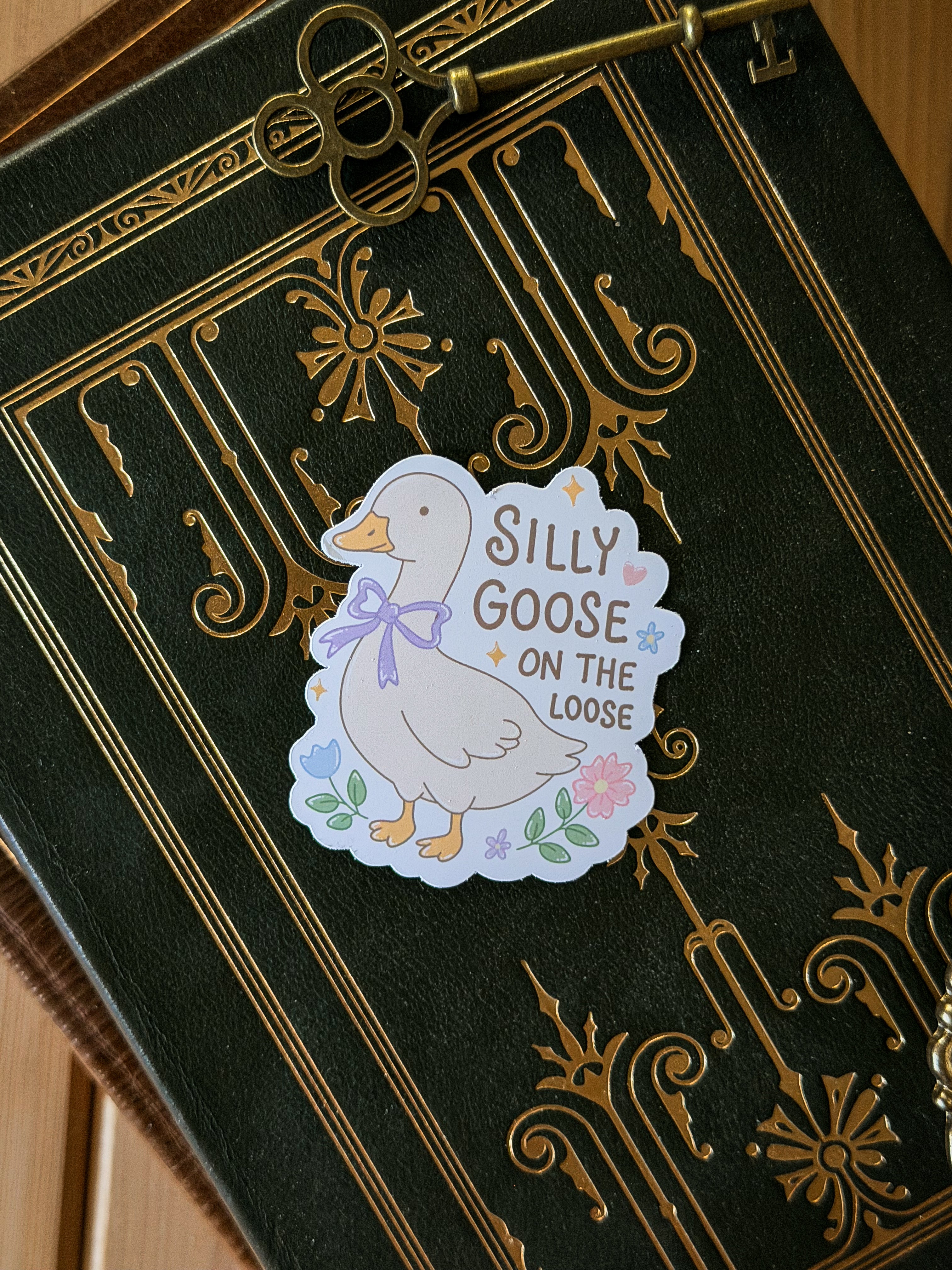 Silly Goose On The Loose Sticker