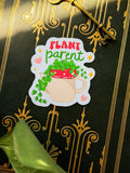 Plant Parent Mushroom Tea Pot Sticker