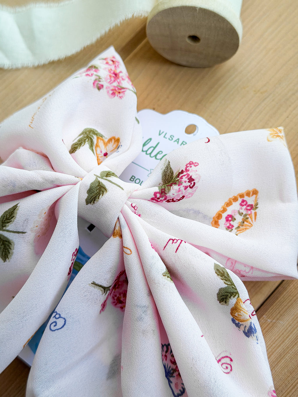 Heirloom Garden Hair Bow