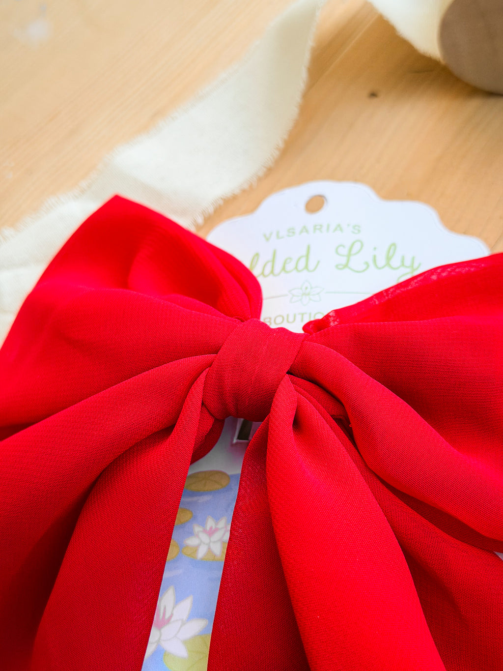 Scarlet Romance Hair Bow