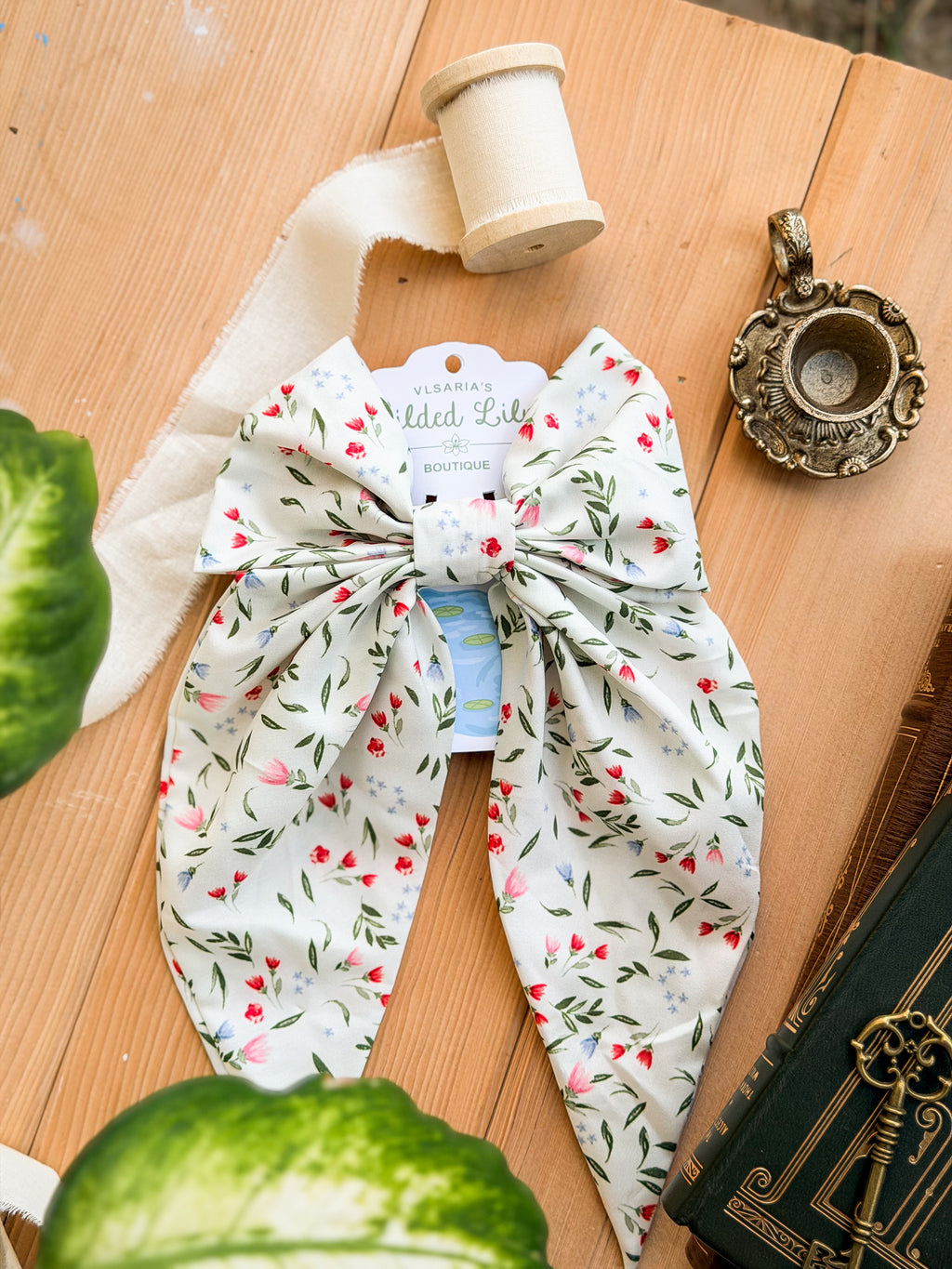 Spring Blossom Hair Bow