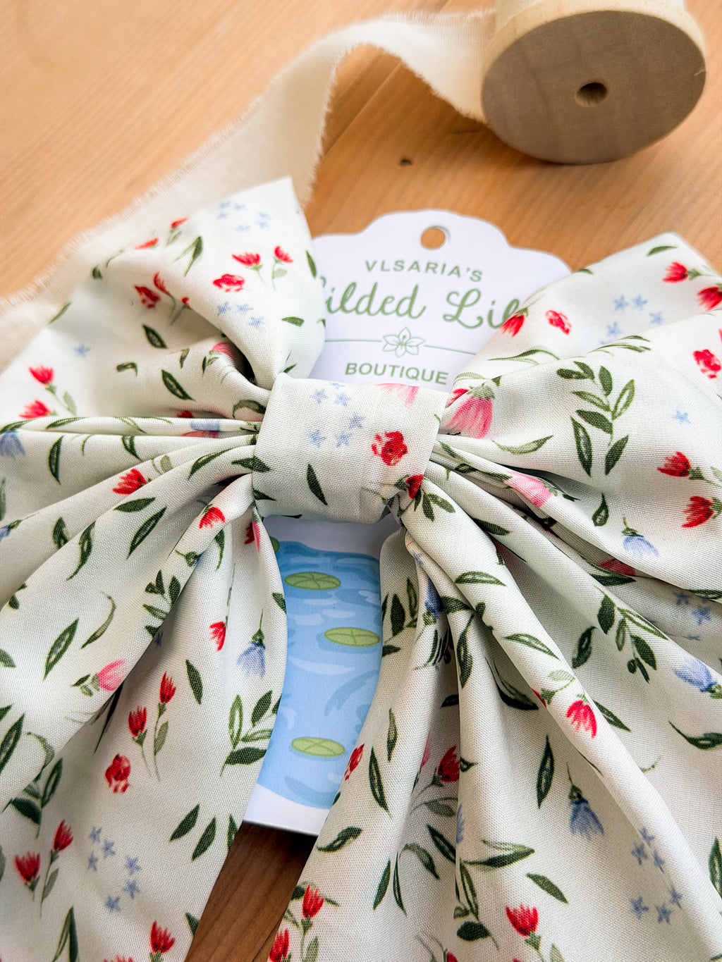 Spring Blossom Hair Bow