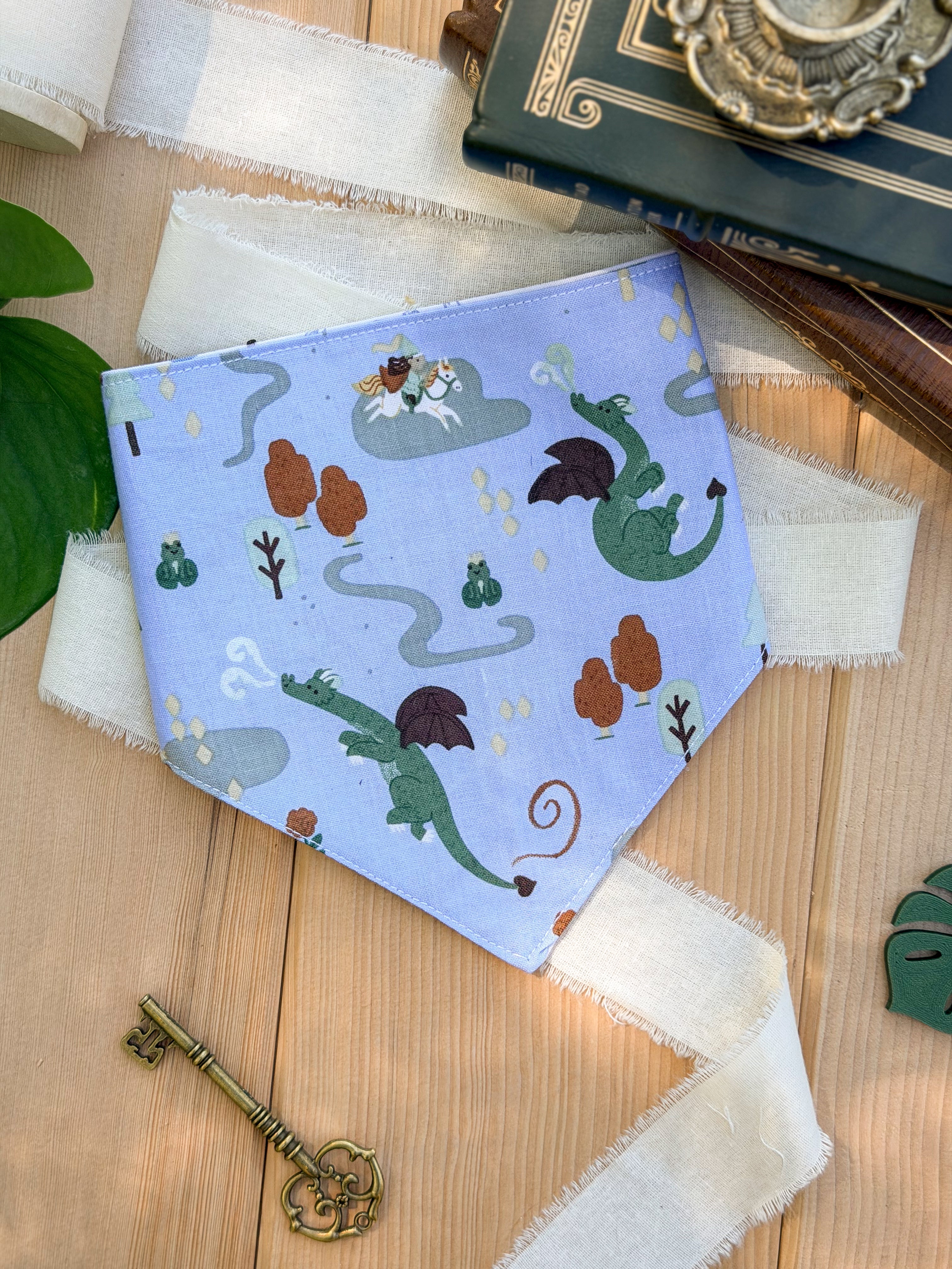 Dragon Hollow Reversible Pet Bandana